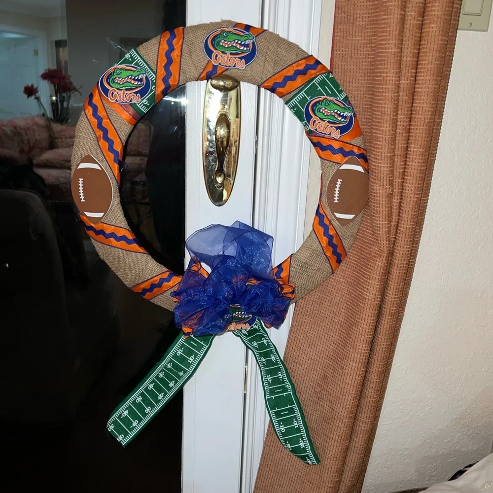 University of Florida handmade wreath